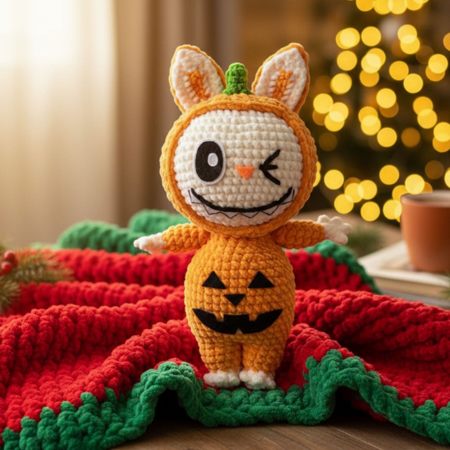 Pumpkin Bunny Crochet Pattern