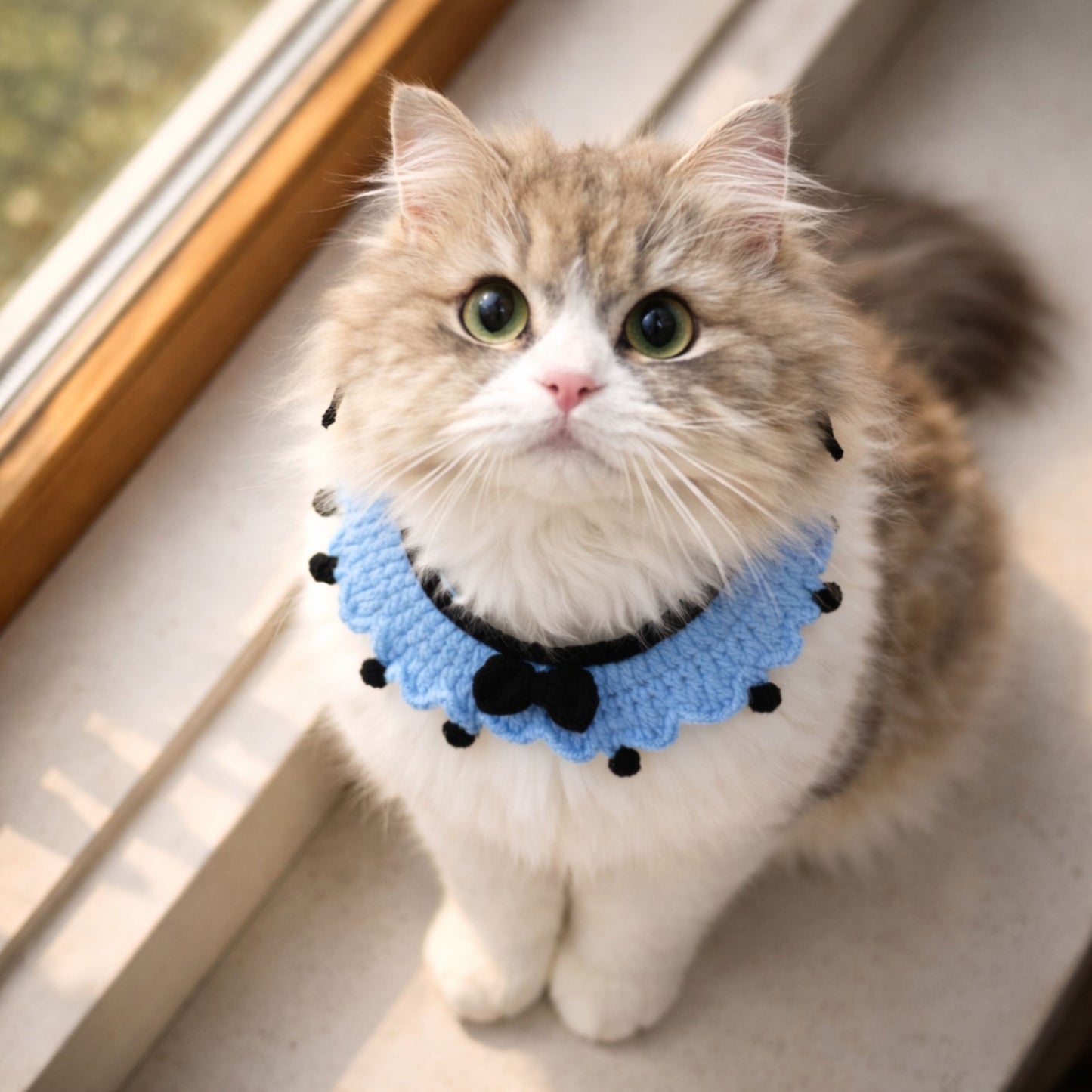 Cat Bow Collar Pattern