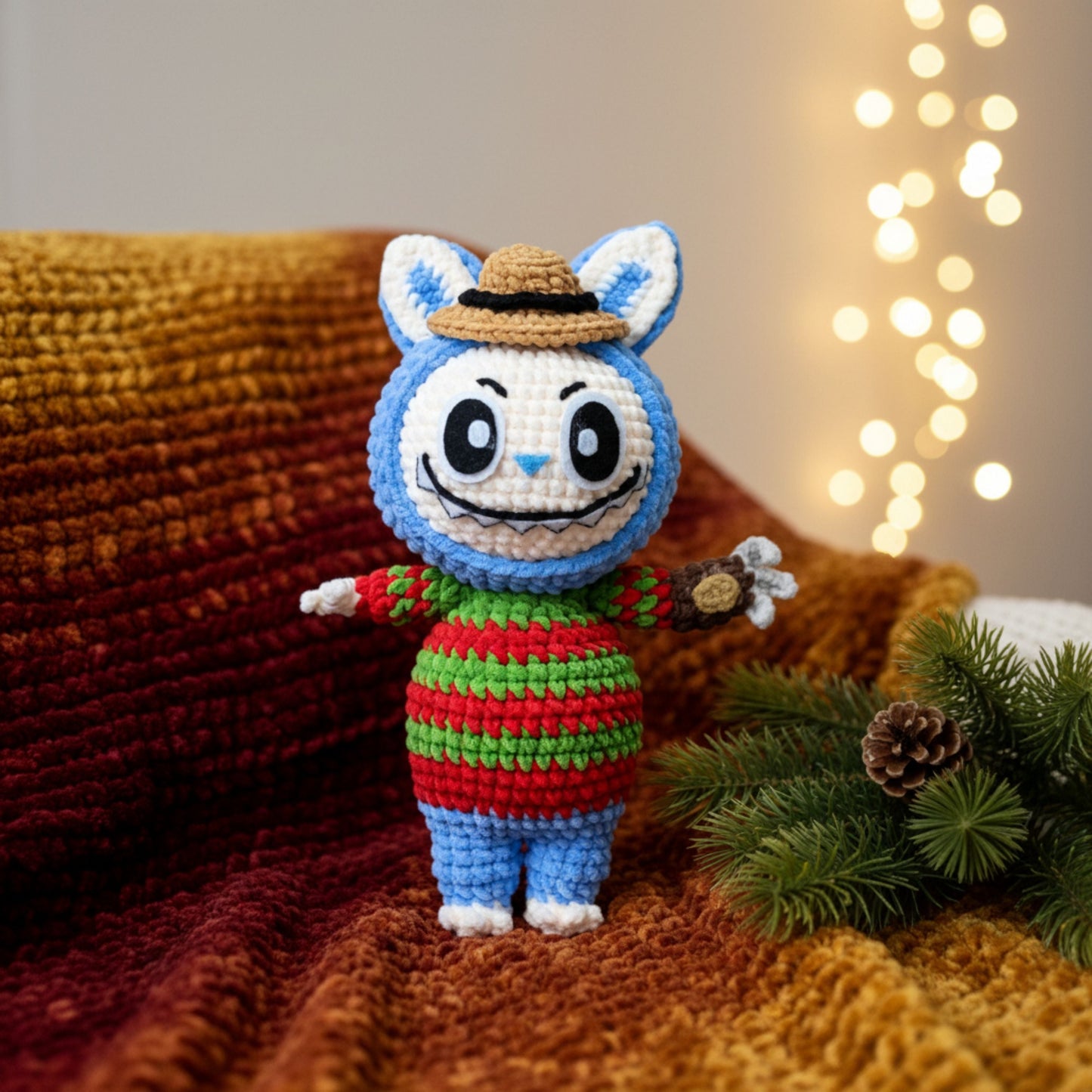 Blue Bunny Crochet Pattern