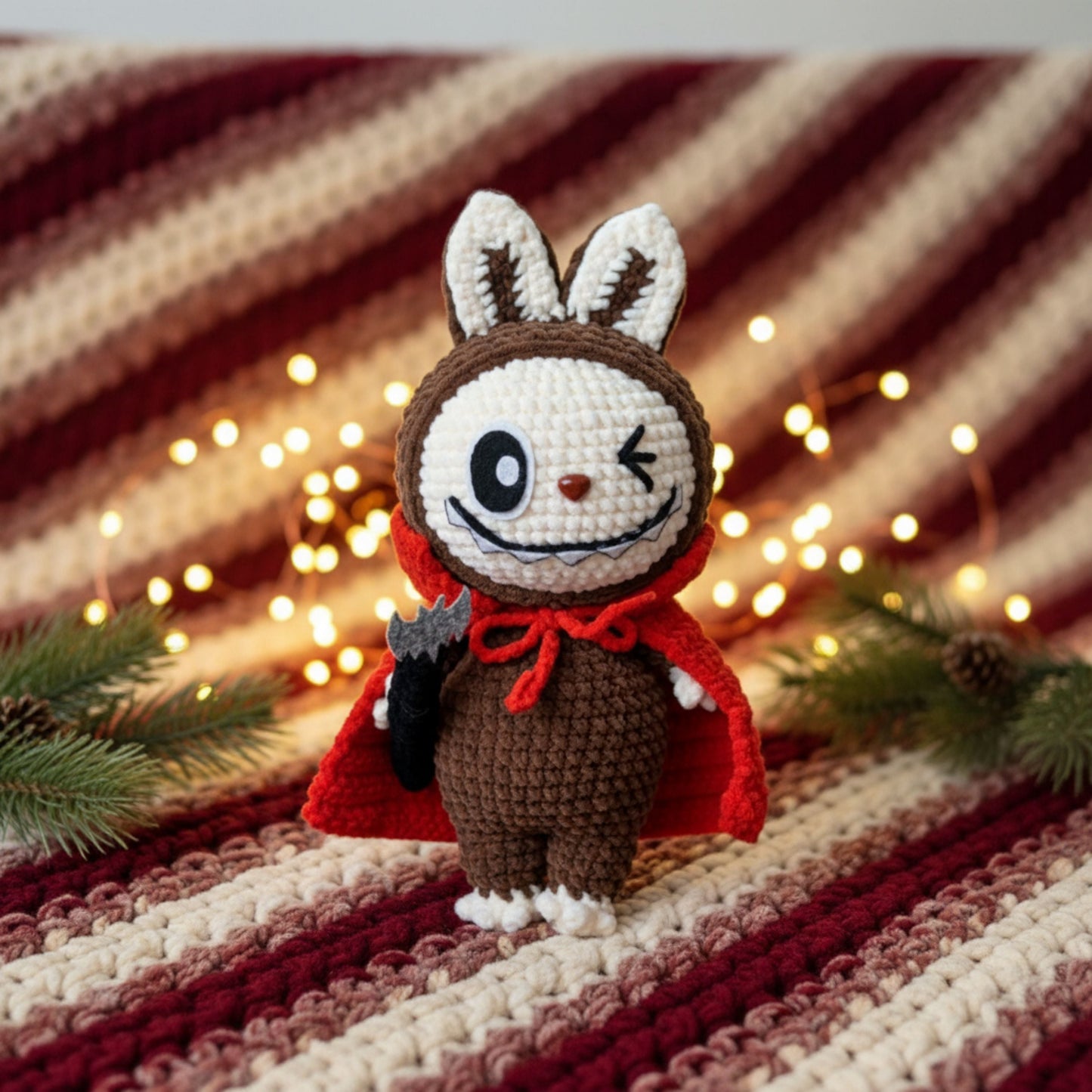 Vampire Bunny Crochet Pattern