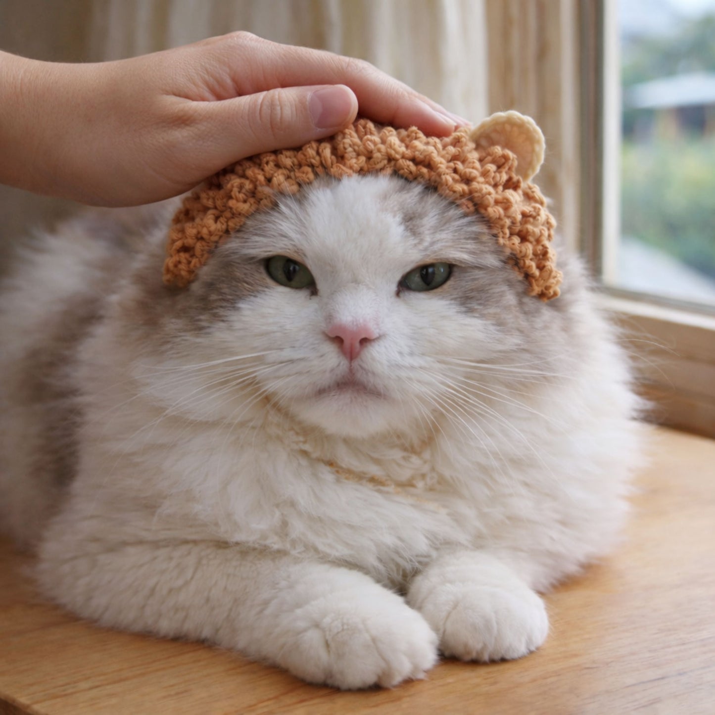 Lion Cat Headband Pattern