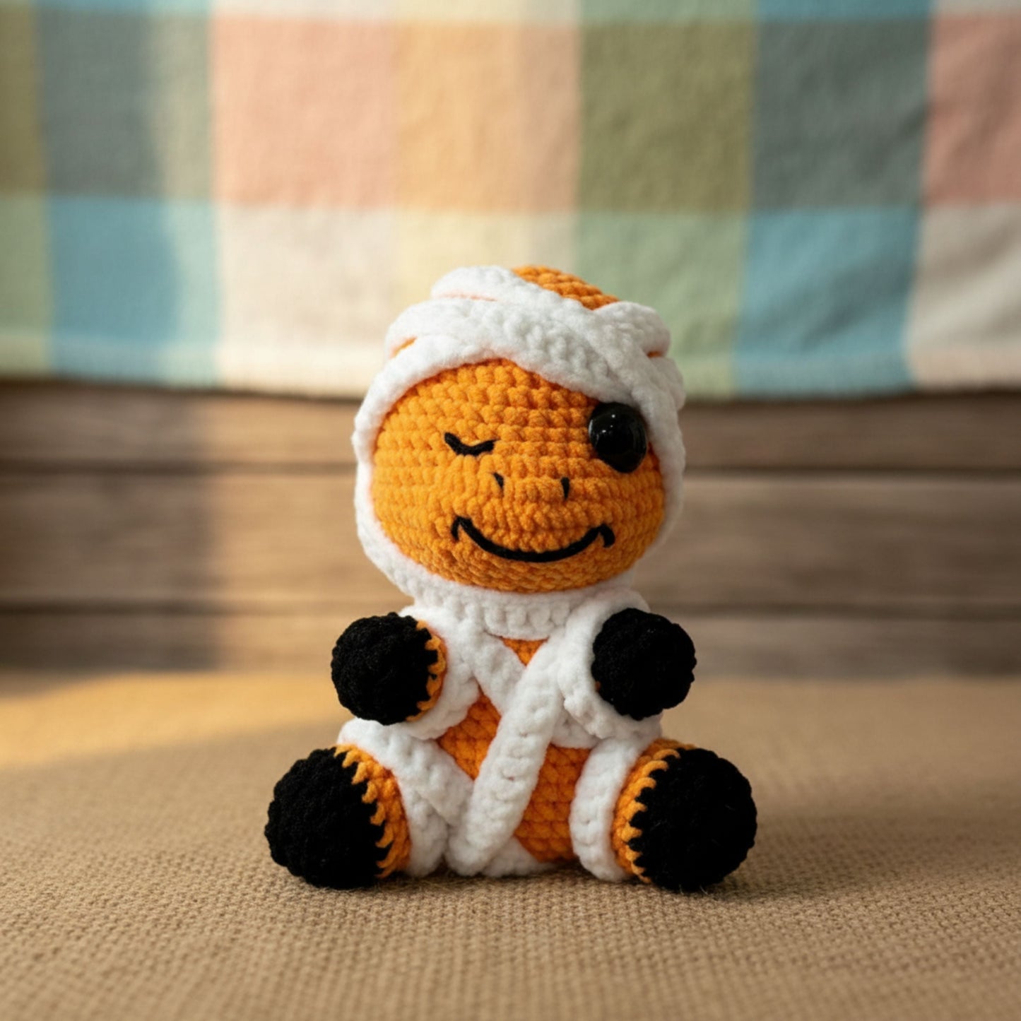 Mummy Pumpkin Dino Pattern