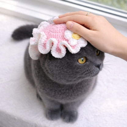 Flower Cat Hat Pattern