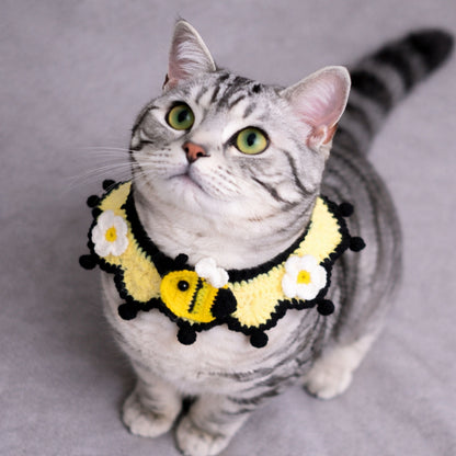 Bee Cat Collar Pattern