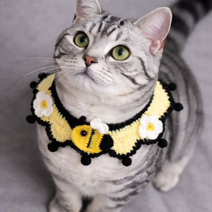 Bee Cat Collar Pattern