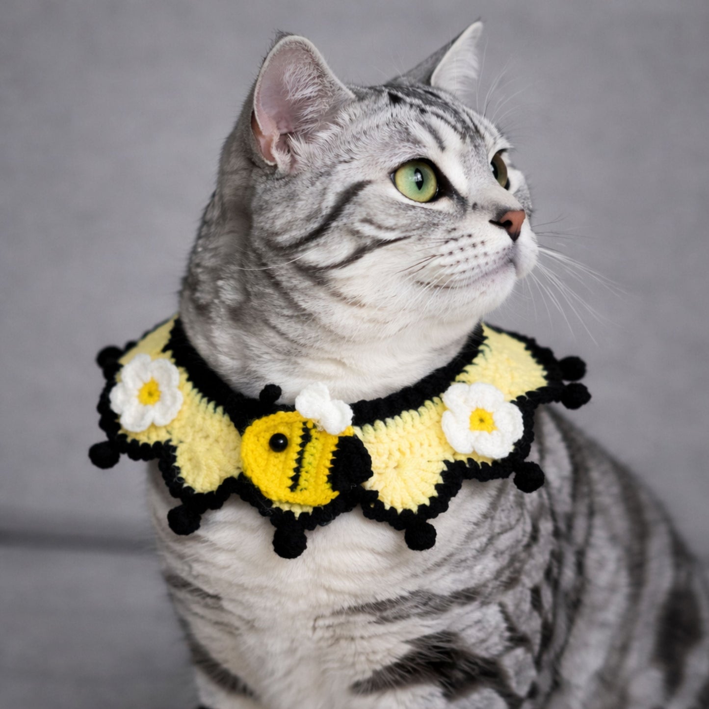 Bee Cat Collar Pattern
