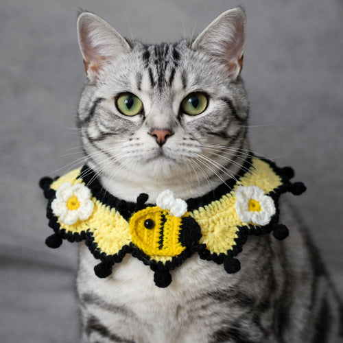 Bee Cat Collar Pattern