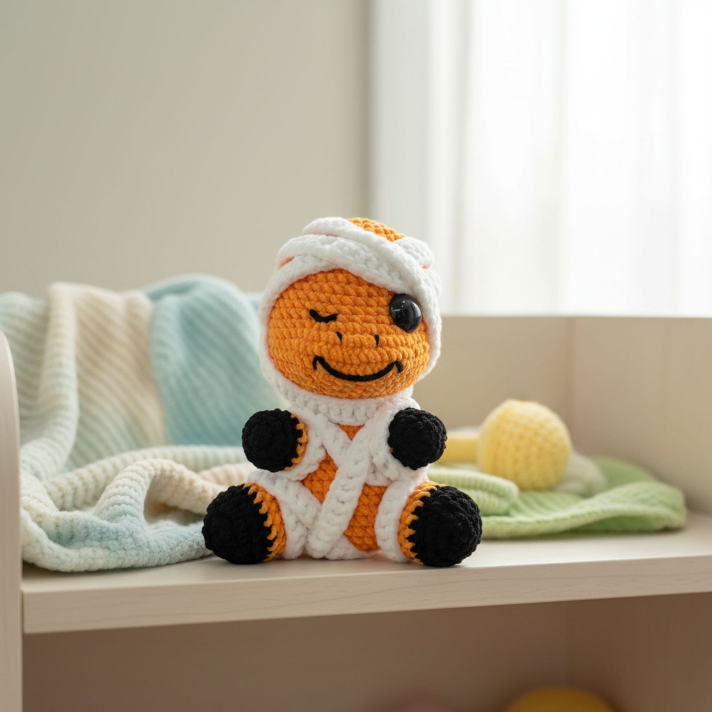 Mummy Pumpkin Dino Pattern