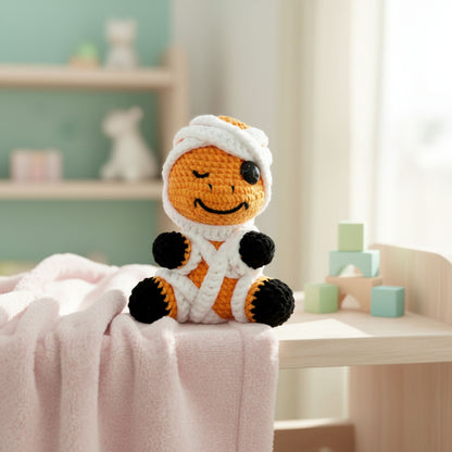 Mummy Pumpkin Dino Pattern