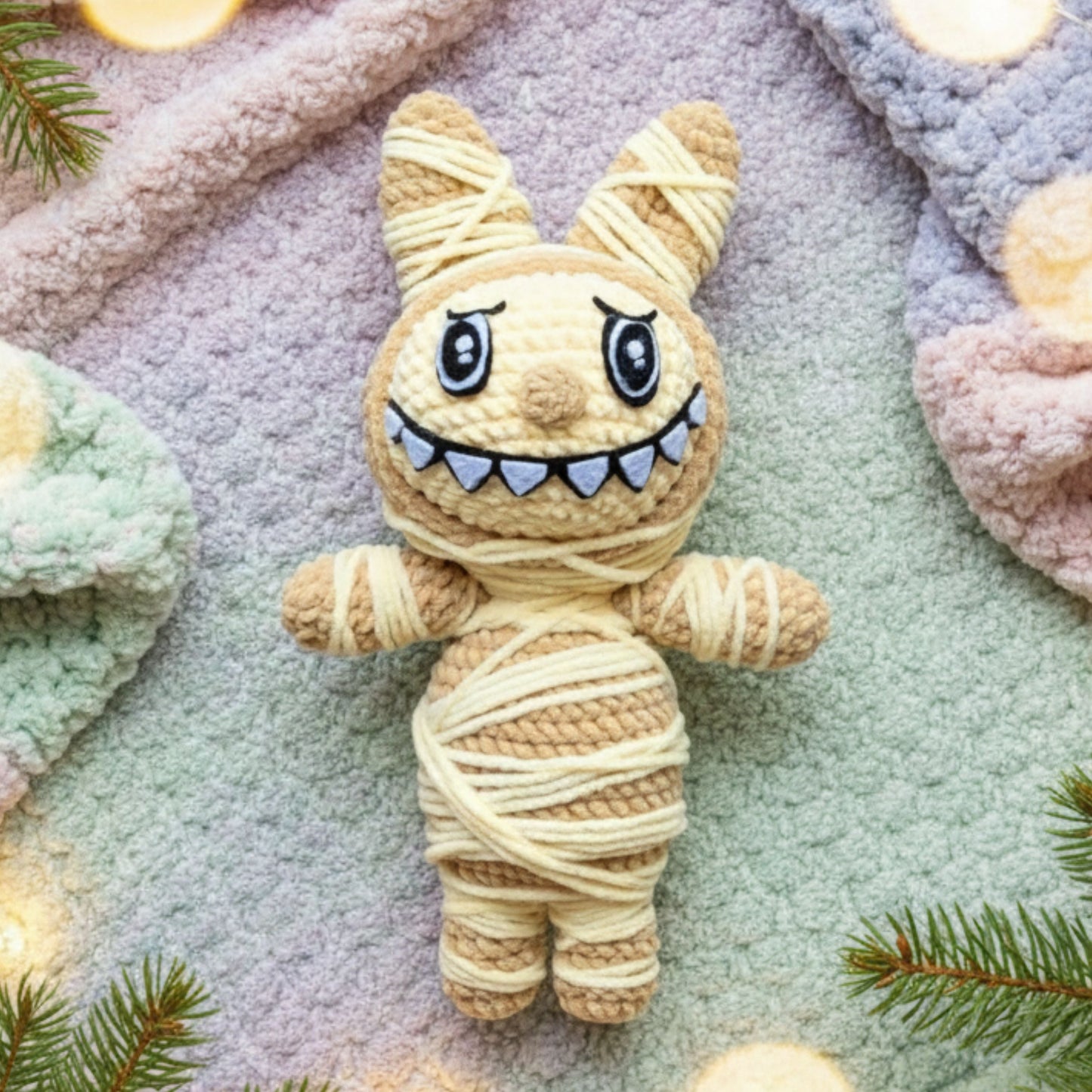 Mummy Bunny Crochet Pattern