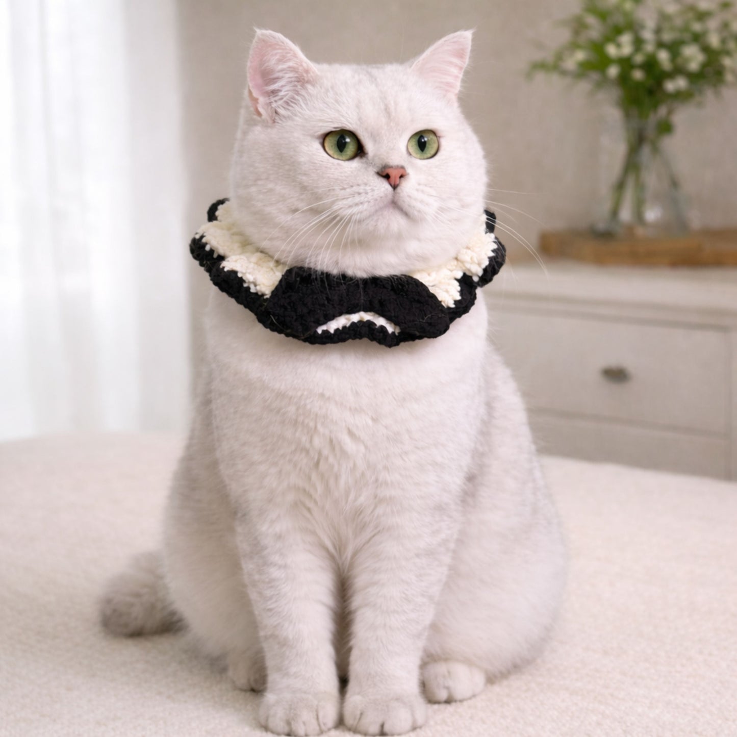 Ruffle Cat Collar Pattern