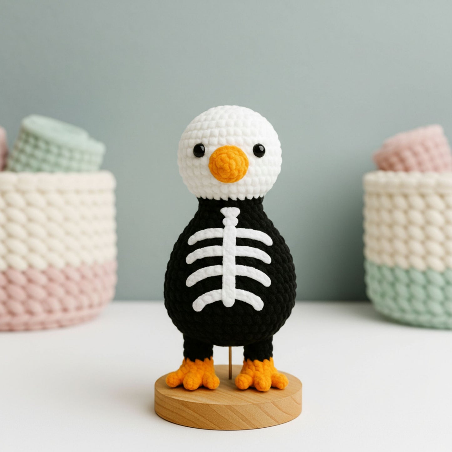 Skeleton Goose Crochet Pattern