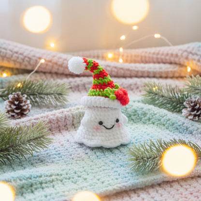 6 in 1 Christmas Ghost Pattern