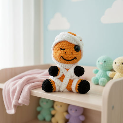 Mummy Pumpkin Dino Pattern