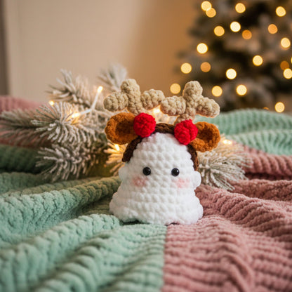 6 in 1 Christmas Ghost Pattern