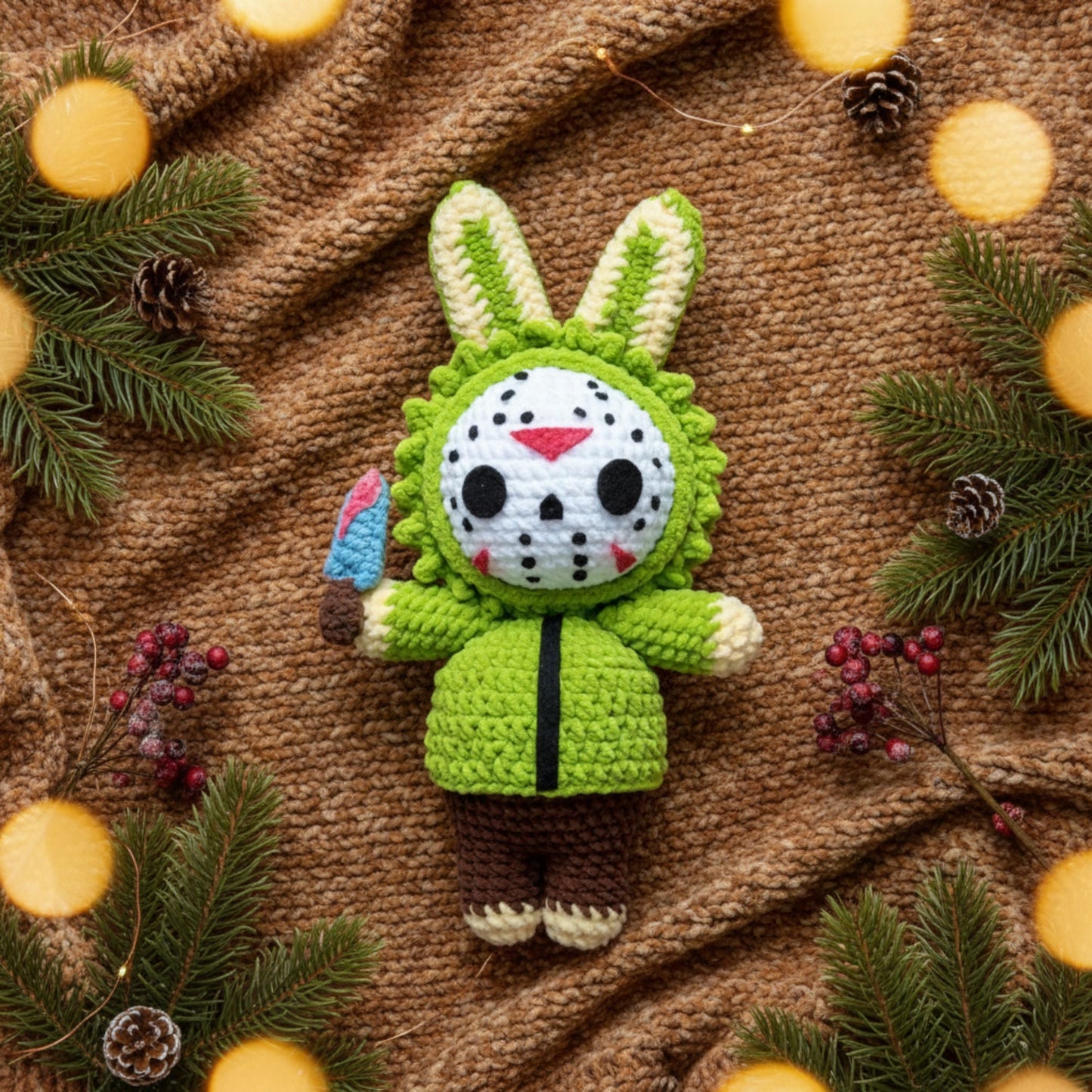 Horror Bunny Crochet Pattern