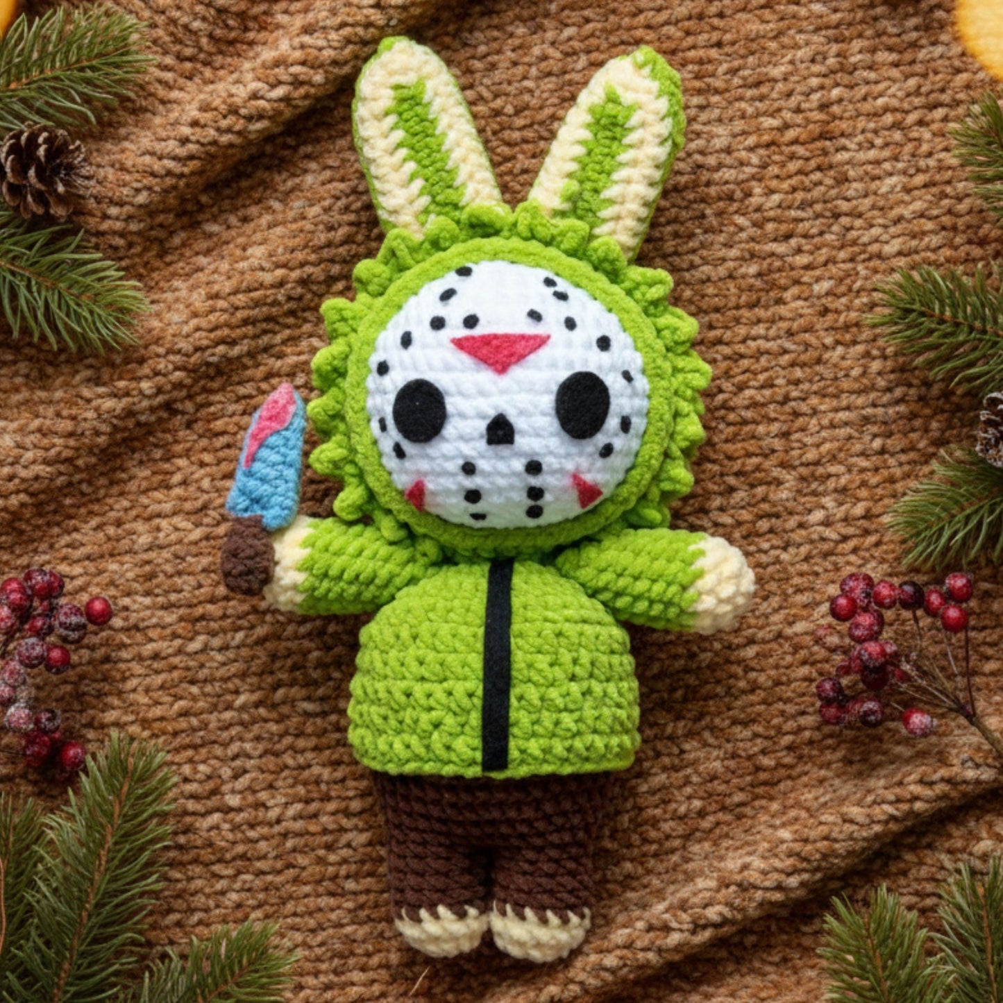 Horror Bunny Crochet Pattern