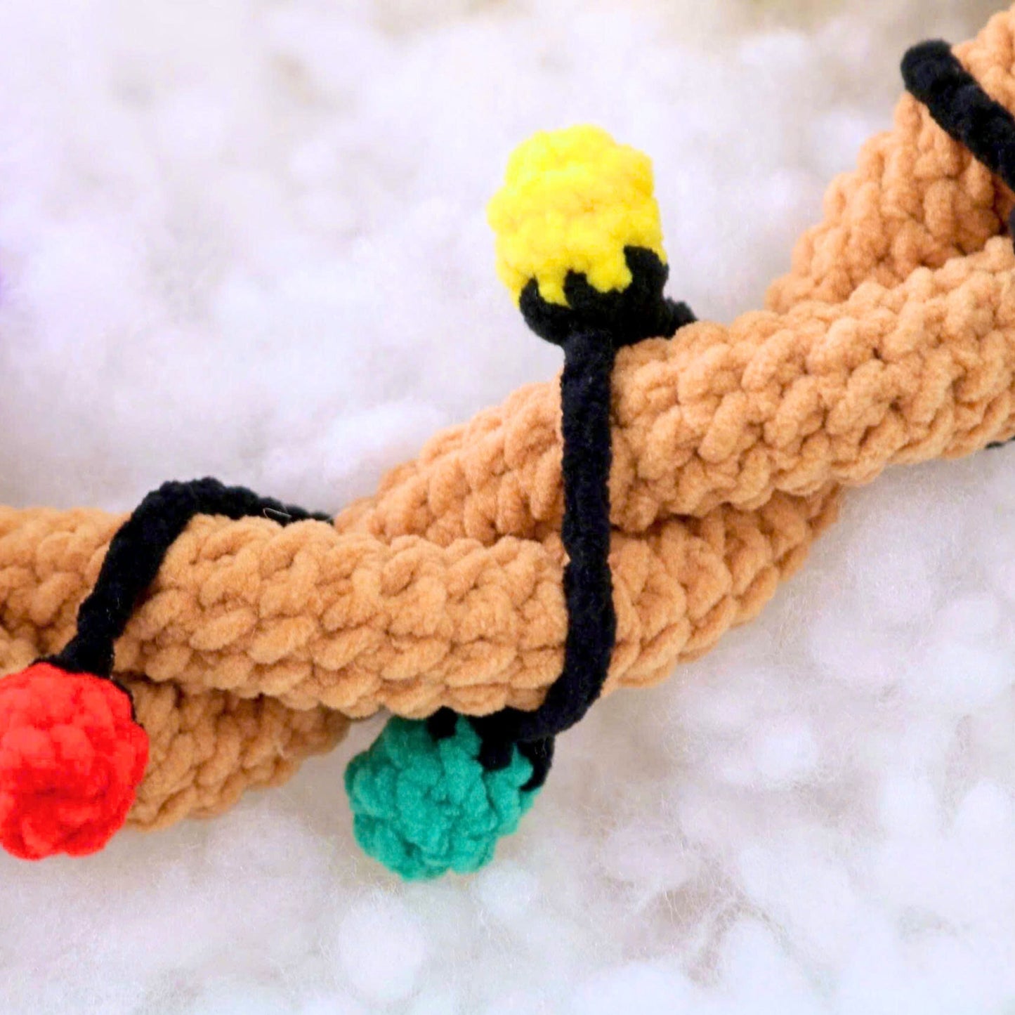 Dachshund Wreath Christmas Pattern