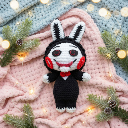 Gothic Bunny Crochet Pattern