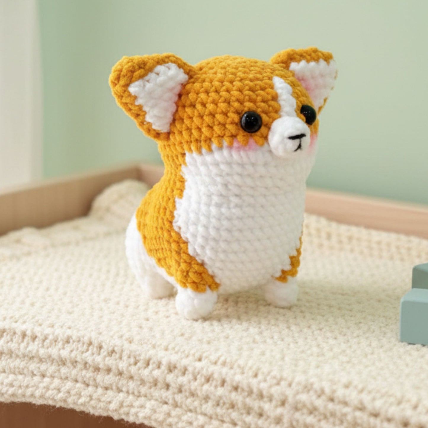 Cute Corgi Dog Crochet Pattern
