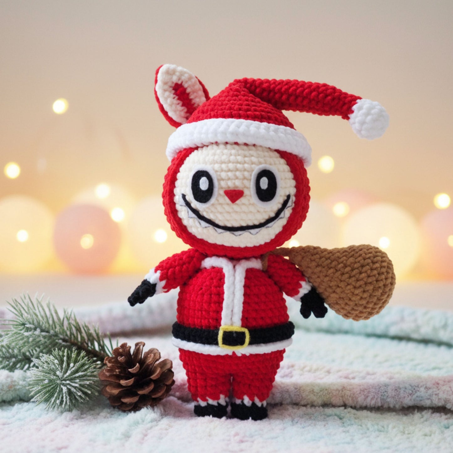 Santa Bunny Crochet Pattern