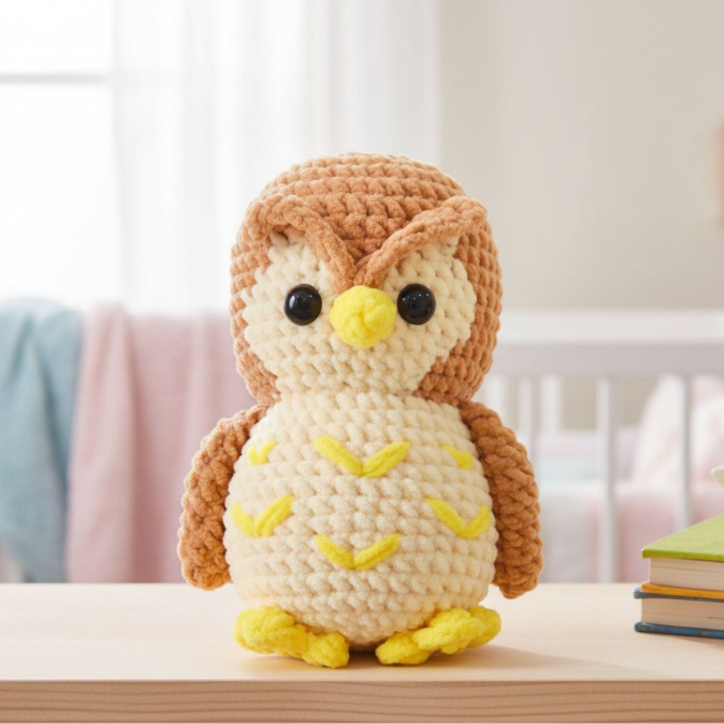 Cute Chubby Owl Crochet Pattern