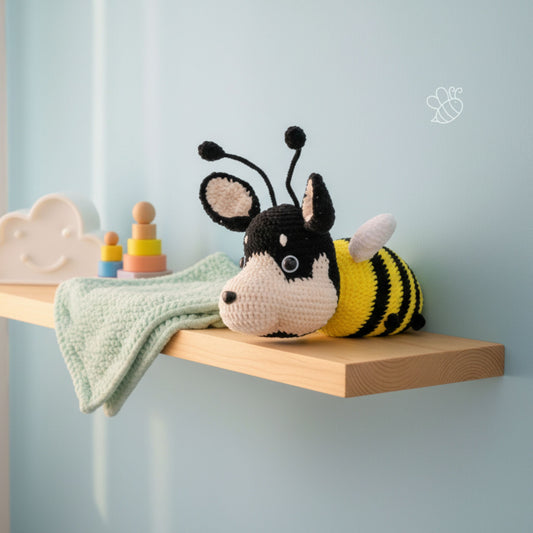 Bee Dachshund Amigurumi Pattern