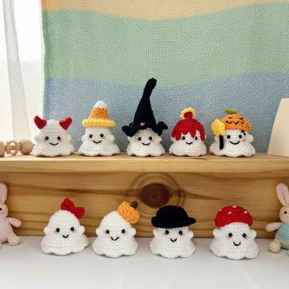 Halloween Ghost Crochet Pattern Set