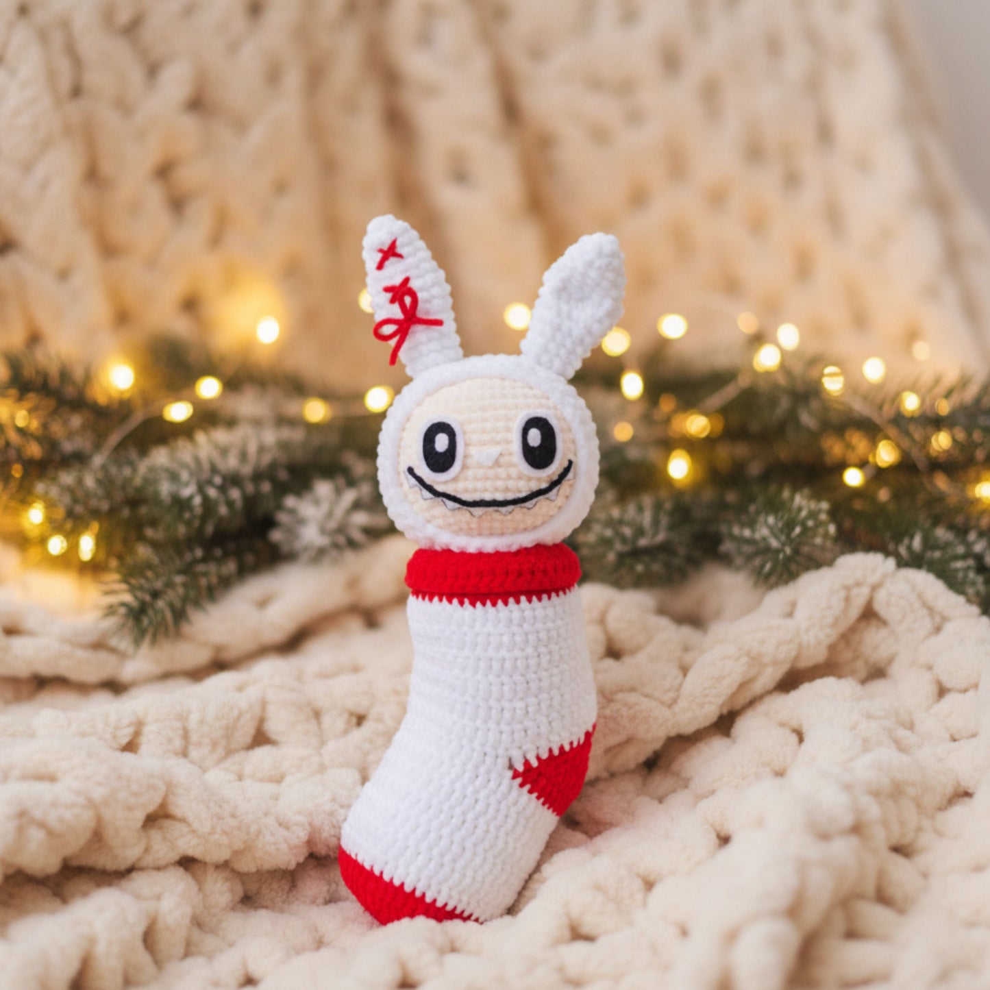 Bunny Stocking Amigurumi Pattern