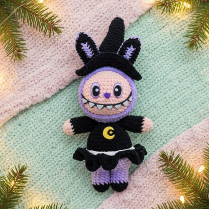 Witch Bunny Crochet Pattern