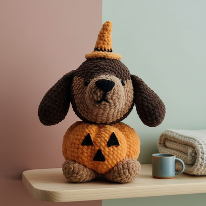 Halloween Dachshund Crochet Pattern