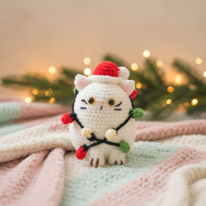 Cute Cat Christmas Pattern