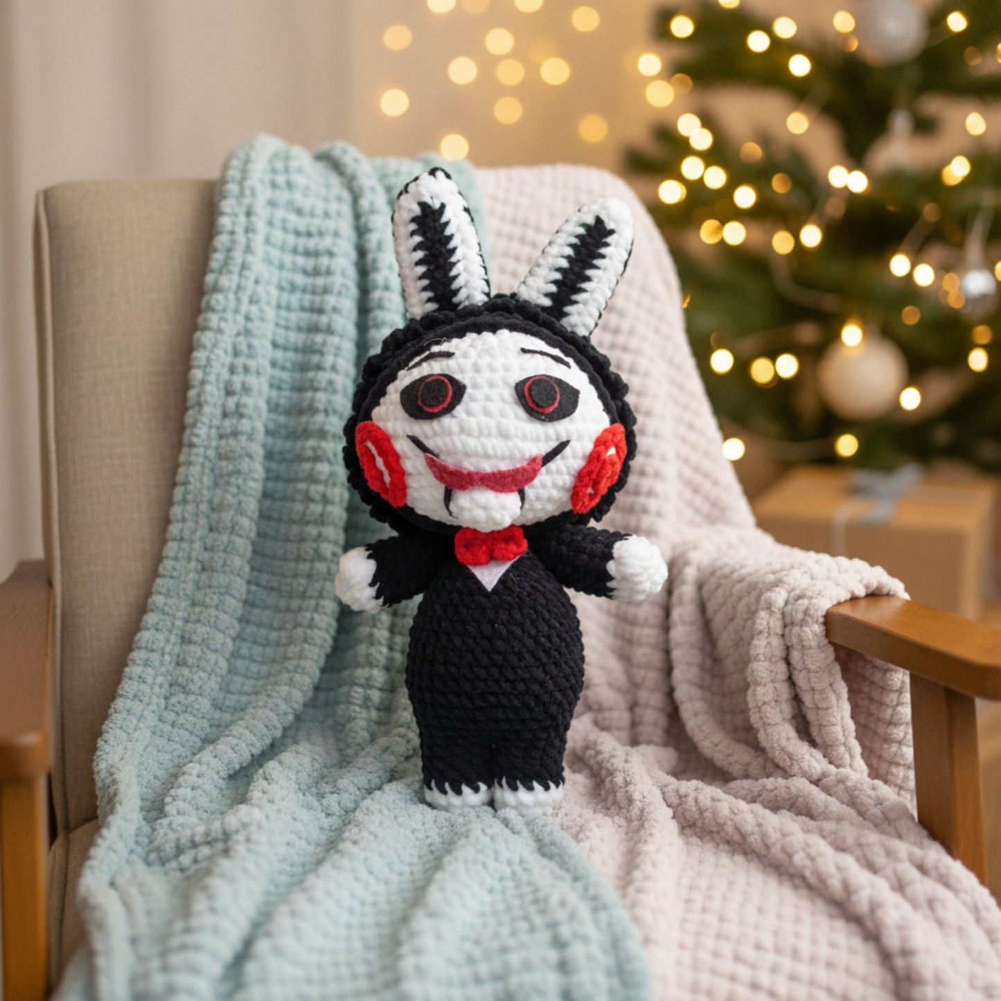 Gothic Bunny Crochet Pattern