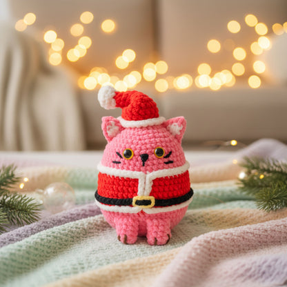 Cute Cat Christmas Pattern