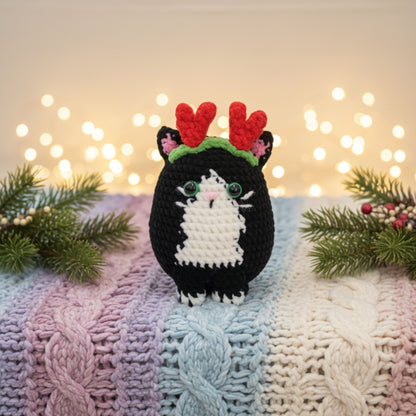 Cute Cat Christmas Pattern