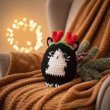 Cute Cat Christmas Pattern
