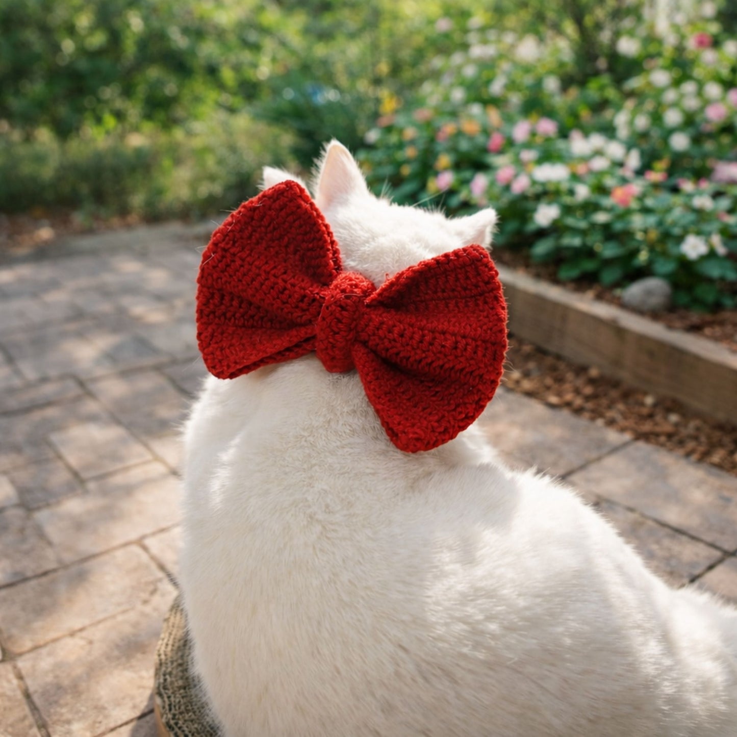 Bow Cat Collar Pattern