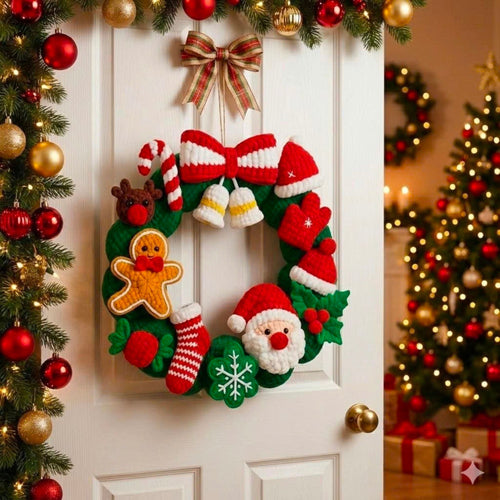 Christmas Wreath Crochet Pattern