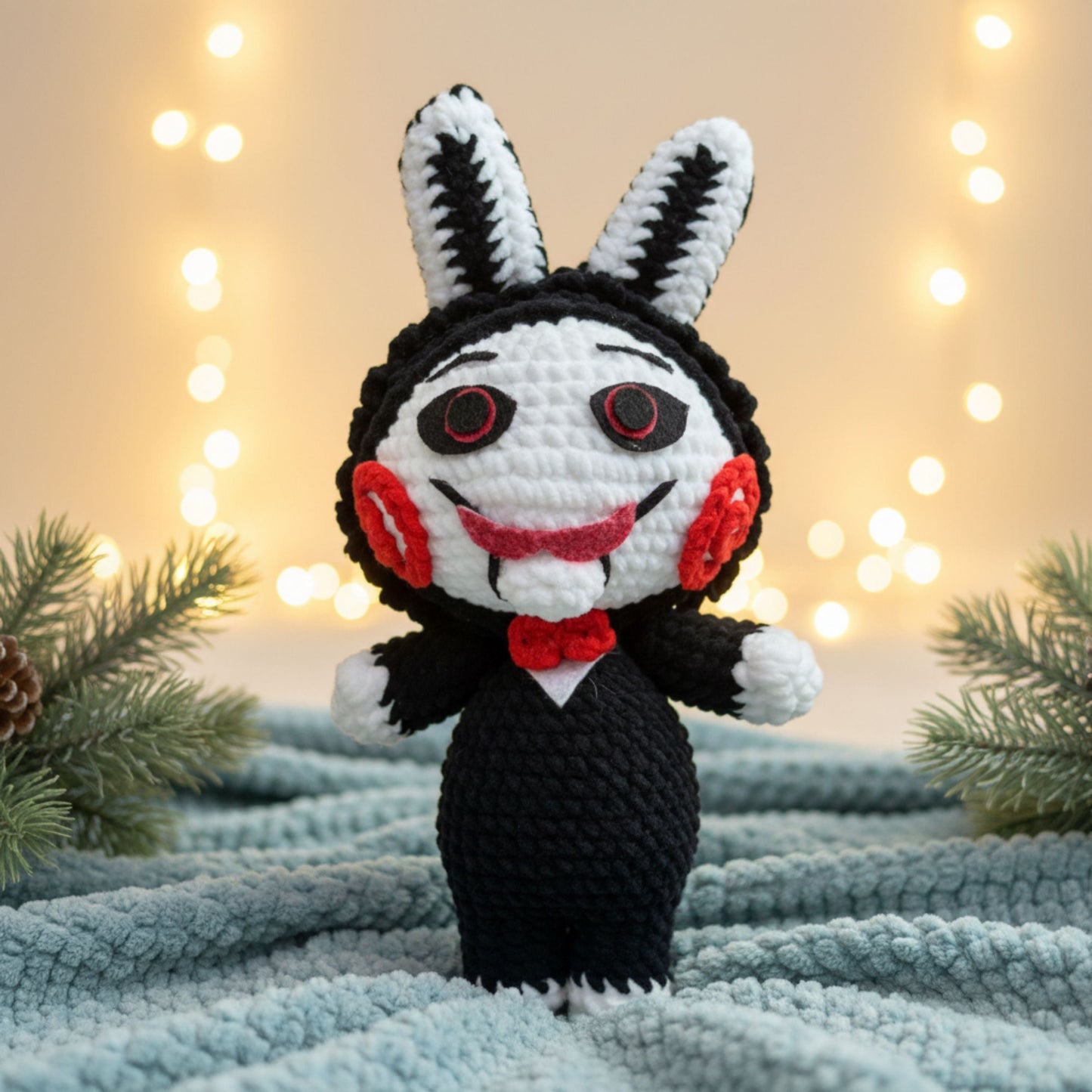 Gothic Bunny Crochet Pattern