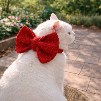 Bow Cat Collar Pattern