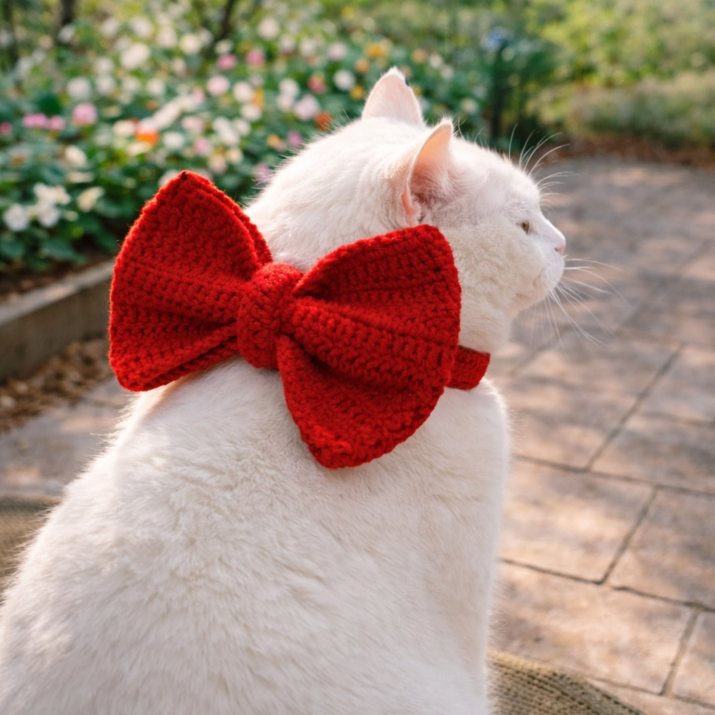 Bow Cat Collar Pattern