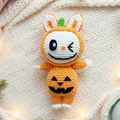 Pumpkin Bunny Crochet Pattern
