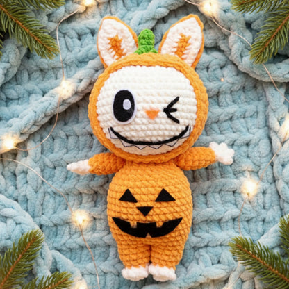 Pumpkin Bunny Crochet Pattern