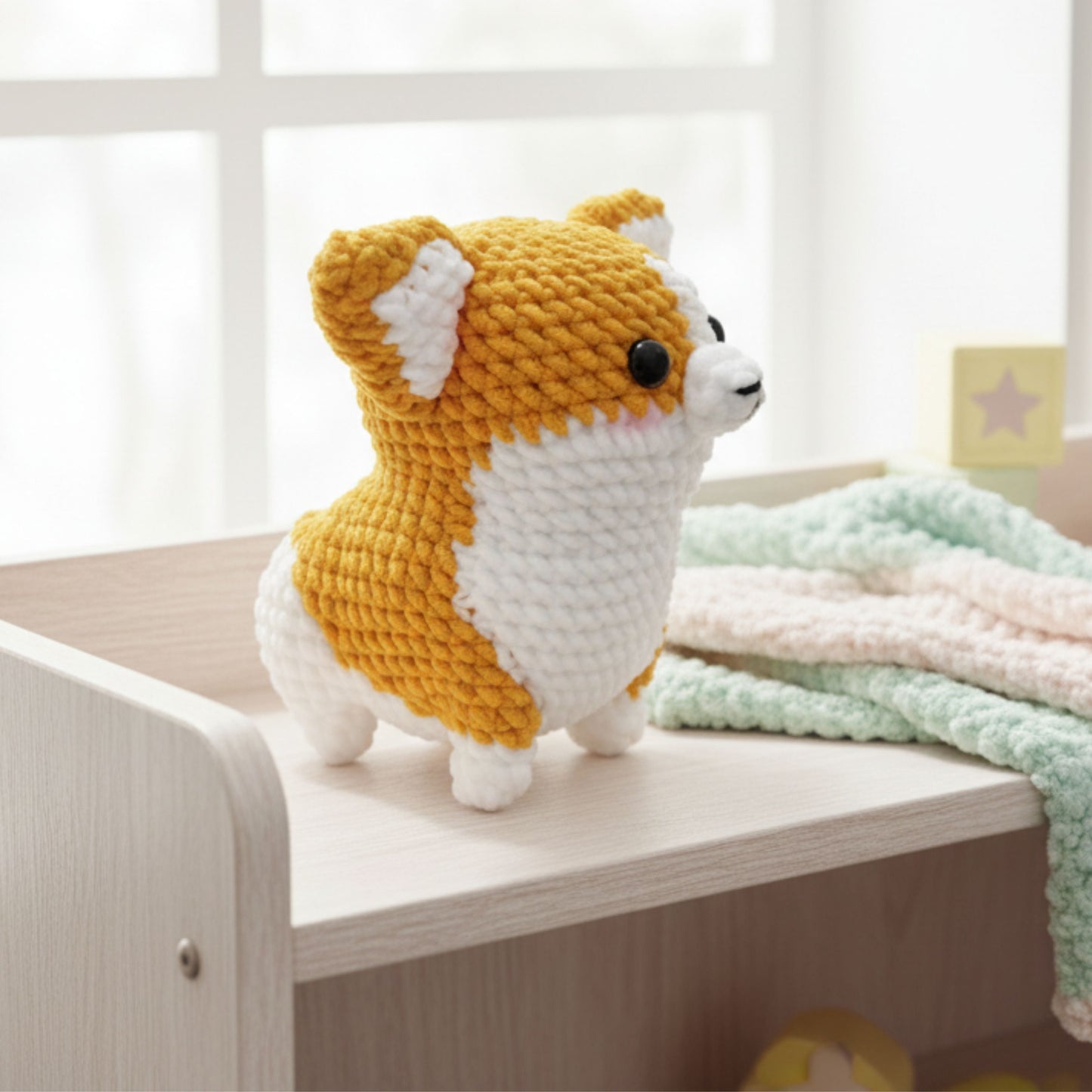 Cute Corgi Dog Crochet Pattern