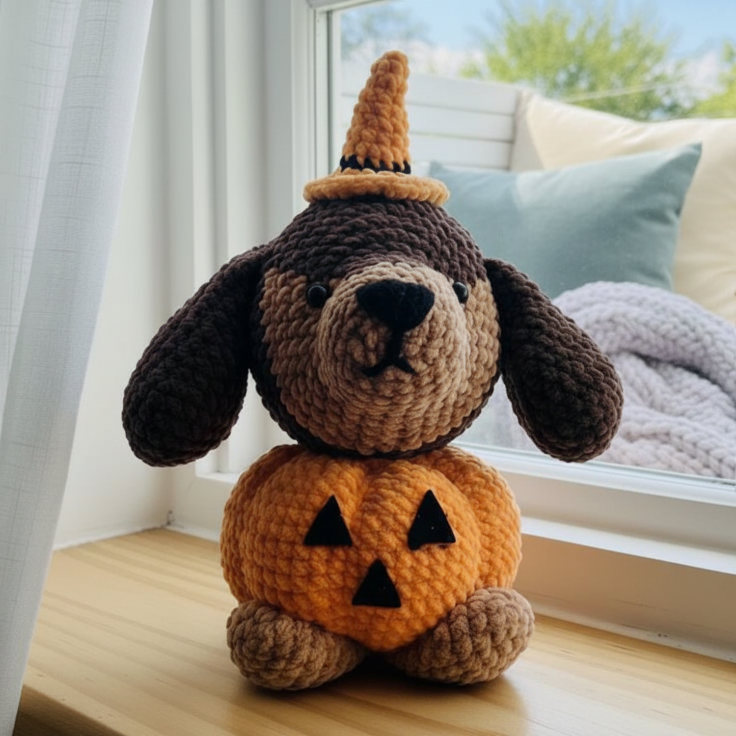 Halloween Dachshund Crochet Pattern