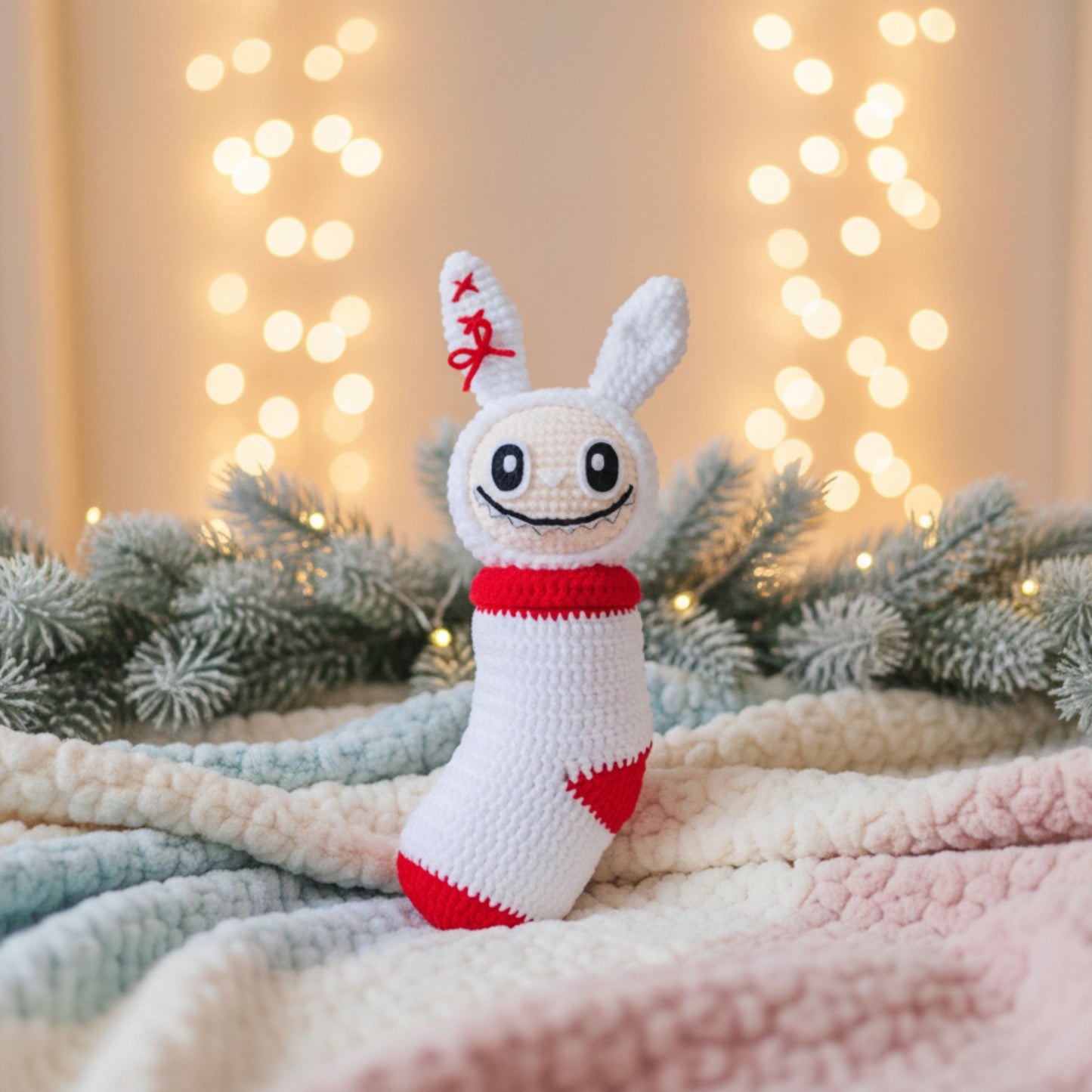 Bunny Stocking Amigurumi Pattern