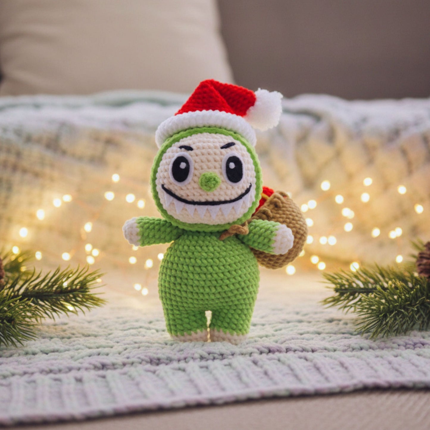 Christmas Monster Crochet Pattern