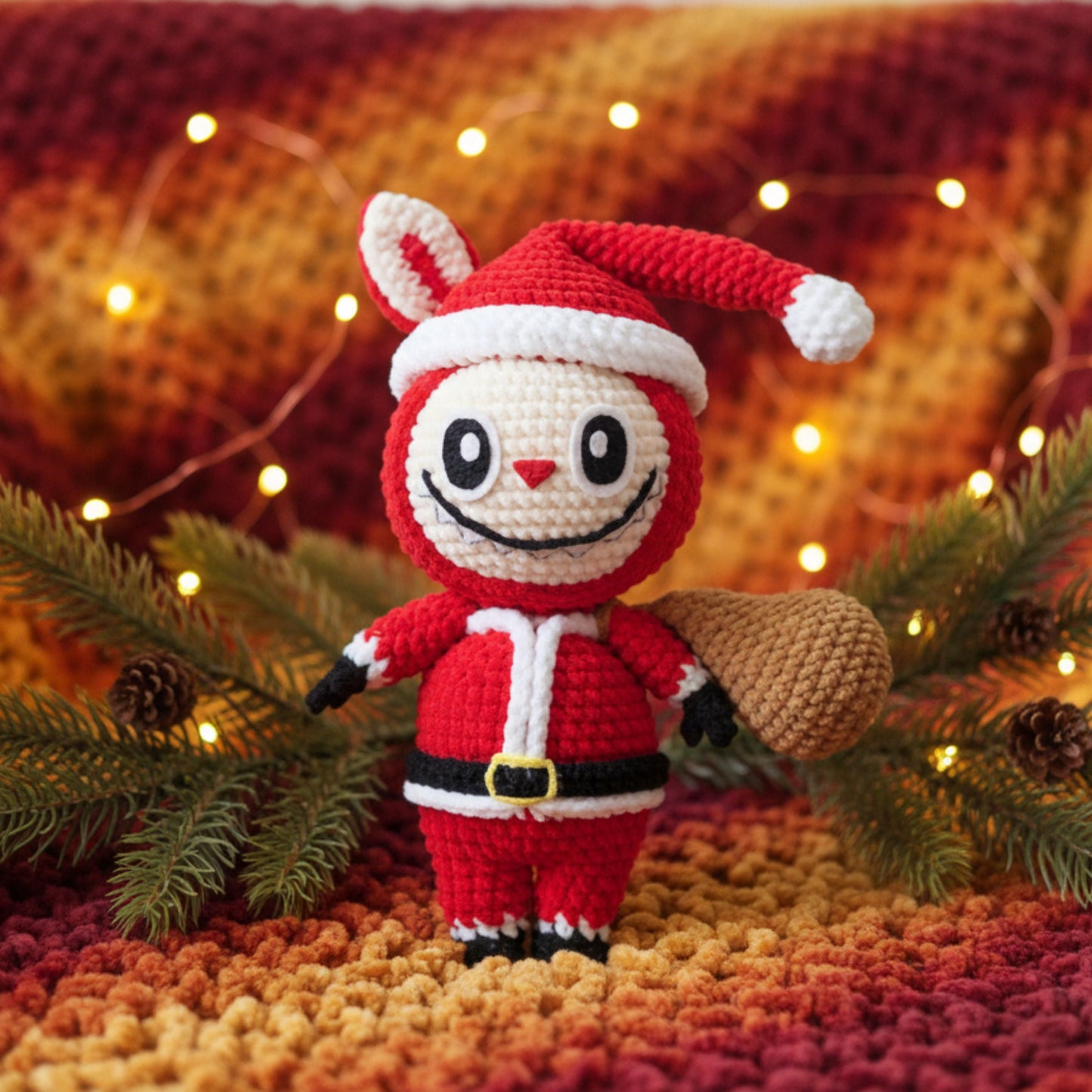 Santa Bunny Crochet Pattern