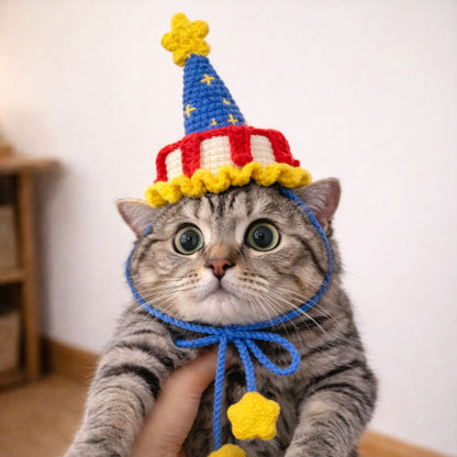 Cat Party Hat Pattern