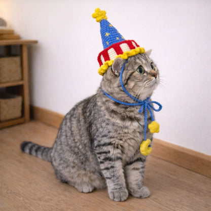 Cat Party Hat Pattern